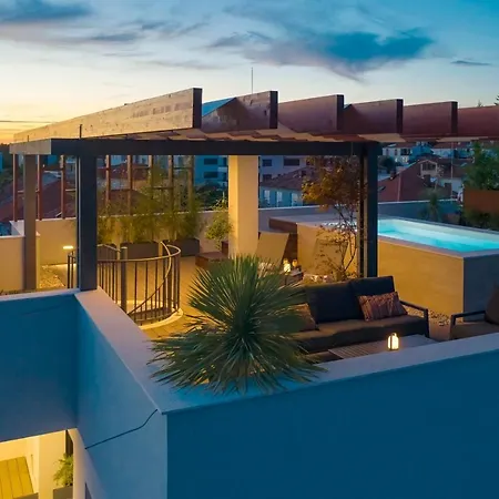 Penthouse Diem - Private Pool With Sea View * 扎达尔
