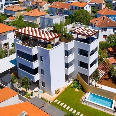 Appartement Penthouse Diem - Private Pool With Sea View Zadar
