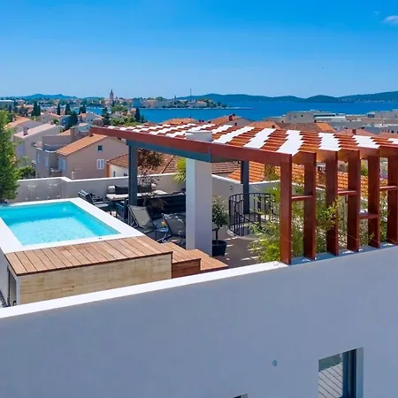 Penthouse Diem - Private Pool With Sea View 公寓 *